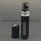 Refillable perfume bottle Disinfectant bottle etc ... mini refillable spray 5 ml black stylish Compact to be carried