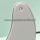 TC -tyylinen plektrasuoja humbucker White 3PLY W/B/W