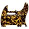 TC -tyylinen plektrasuoja Wildcat yellow 3PLY, TC3WCATY/W/B