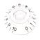 Bell Top Hat nuppi Water Clear Transparent