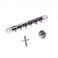 UT Guitar Parts S-TM2 Tune-o-matic talla, kromi