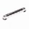 UT Guitar Parts S-TM2 Tune-o-matic talla, kromi