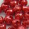 Tungsten Slotted Disco Beads Candy Red Lucent metallic 2.5 mm 20kpl TFH®