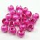 Slotted Tungsten Disco Beads Pinkish RED metallic 2.5 mm 20kpl TFH®