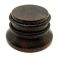 Wooden knobs for guitar pots 6mm axle "push to fit"